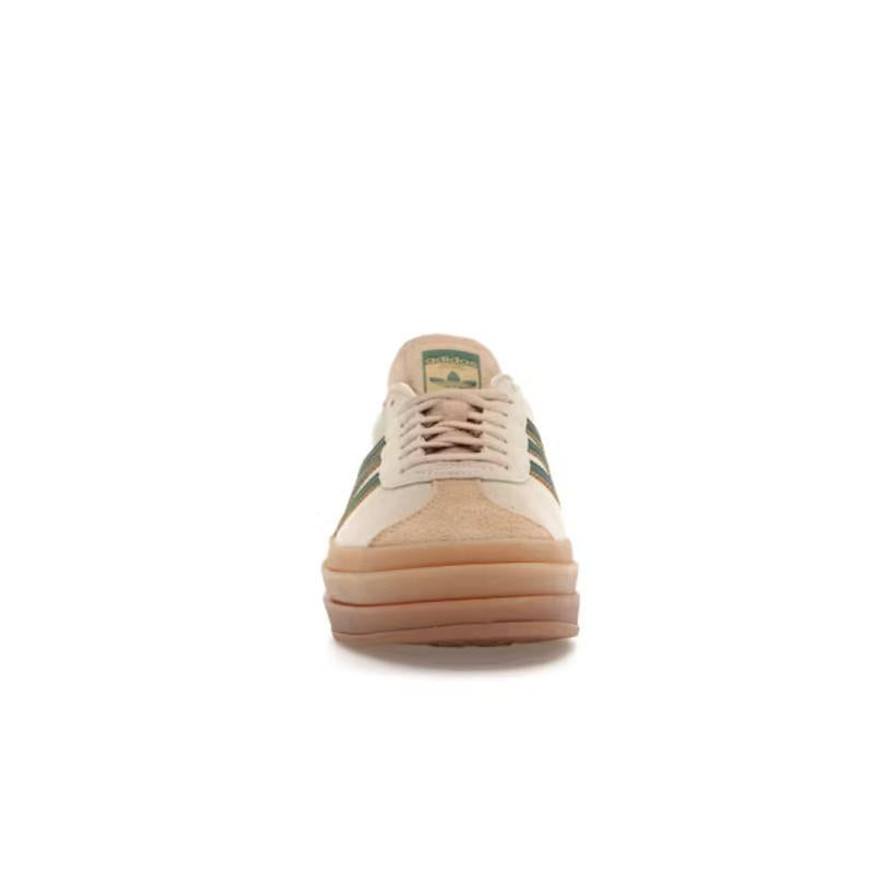 Adidas Gazelle Bold Magic Beige Collegiate Green (Women's)