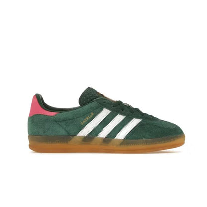 Adidas Gazelle Indoor Collegiate Green Lucid Pink (Women's)