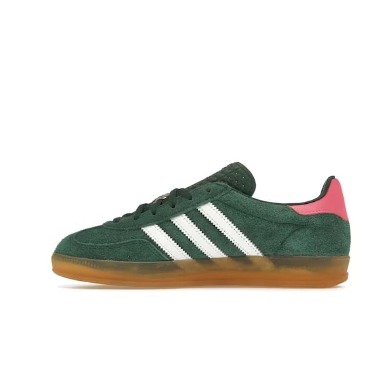 Adidas Gazelle Indoor Collegiate Green Lucid Pink (Women's)