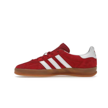 Adidas Gazelle Scarlet Cloud White