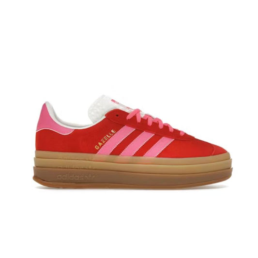 Adidas Gazelle Bold Collegiate Red Lucid Pink (Women's)