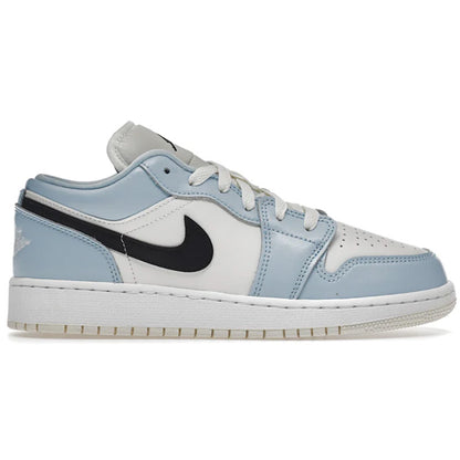 Jordan 1 Low Ice Blue Black (GS)