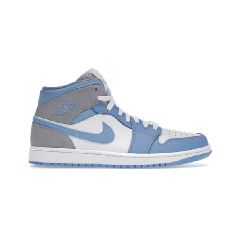 Jordan 1 Mid University Blue Grey