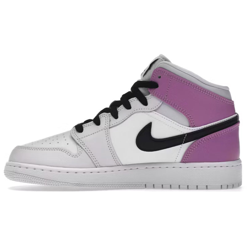 Jordan 1 Mid Barely Grape (GS)