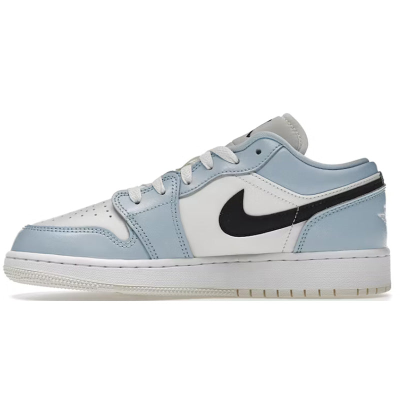 Jordan 1 Low Ice Blue Black (GS)