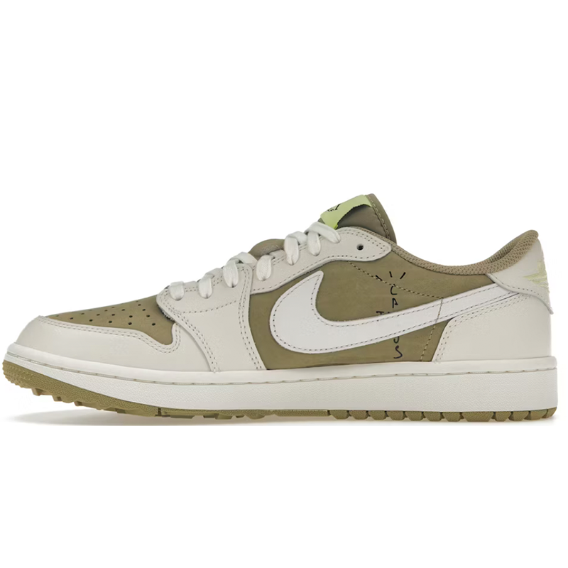 Jordan 1 Retro Low Golf Travis Scott Neutral Olive