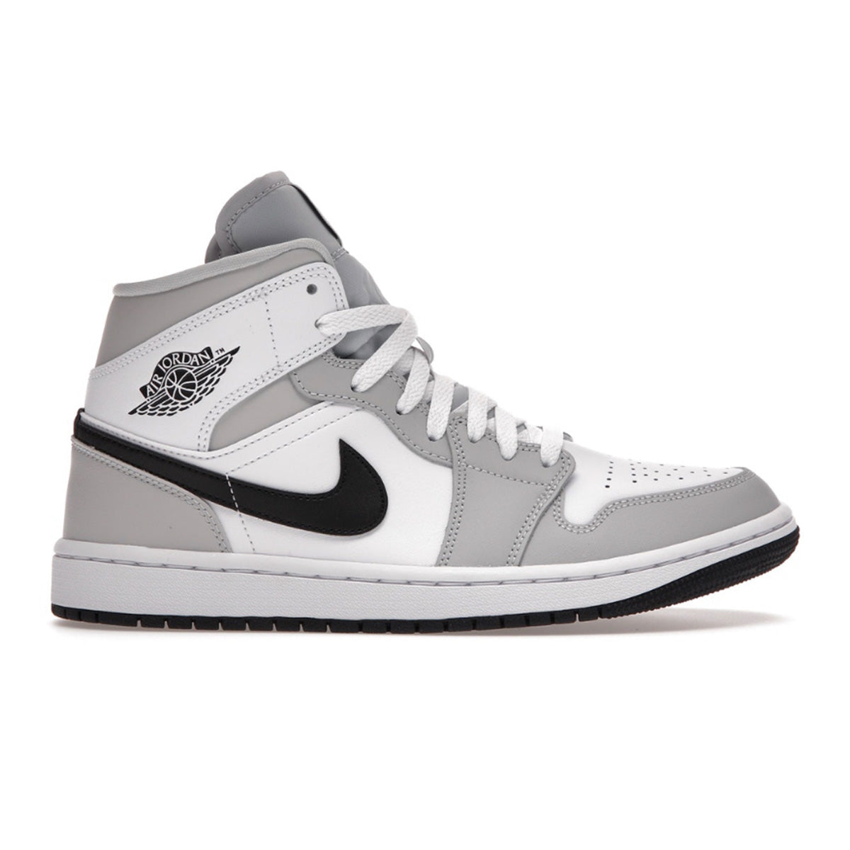 Jordan 1 Mid Light Smoke Grey (Women's)