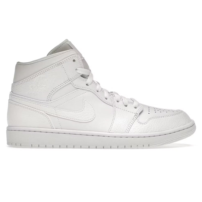 Jordan 1 Mid Triple White 2.0 (2020)