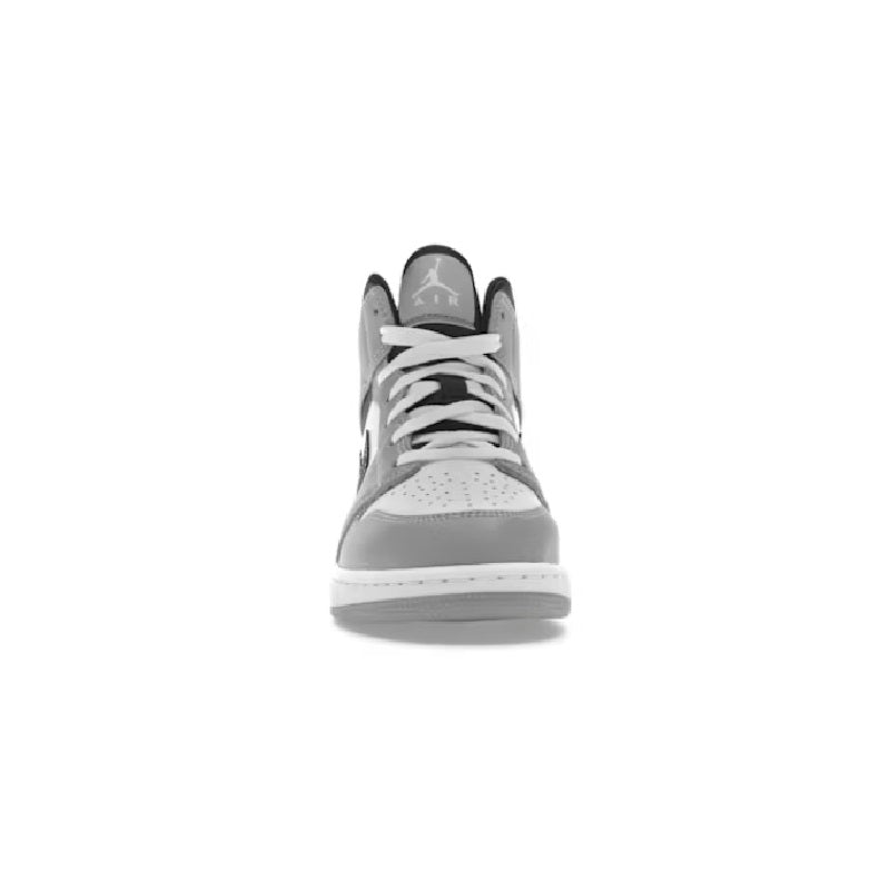 Jordan 1 Mid Light Smoke Grey (GS)