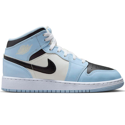 Jordan 1 Mid Ice Blue (2022) (GS)